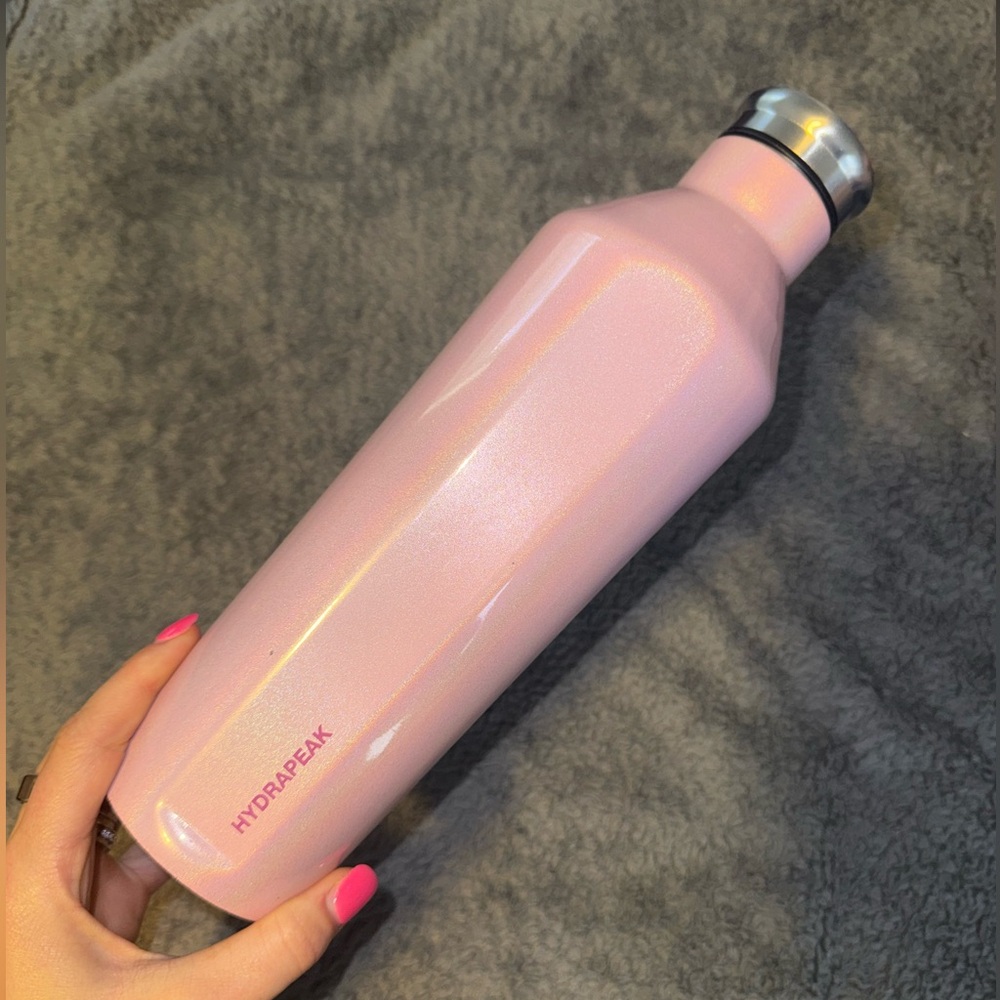Hydrapeak Pink Stainless Steel Water Bottle